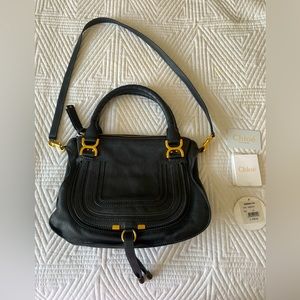 Chloe Marcie bag in black.